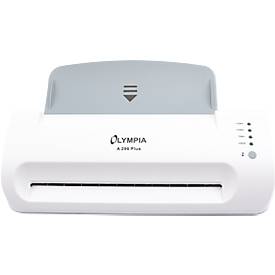Laminiergerät Olympia A296 Plus, für Formate bis DIN A4, inklusive 6 Laminierfolien