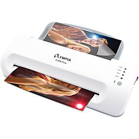 Laminiergerät Olympia A296 Plus, für Formate bis DIN A4, inklusive 6 Laminierfolien