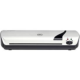 Laminiergeräte Set GBC Inspire+, 4-teilig, DIN A4, für Folien mit Stärke 75-125 µ, 10 mm/min, inkl. Papierschneider, Eckenabrunder und 5 Laminierfolien