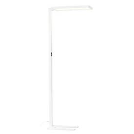 Lampadaire LED SLV Worklight, variateur tactile, 7600 lumens, 79 W, 200-240 V, capteur PIR, LEDs fixes, L 692 x l 310 x H 1950 mm, blanc