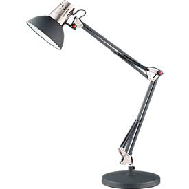 Lampe de table Pit - Flexible et individuelle, noir mat