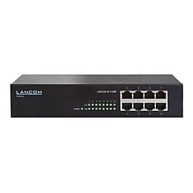 LANCOM GS-1108P - Switch - 8 Anschlüsse - unmanaged - an Rack montierbar