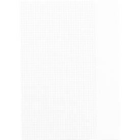 LANDRÉ Kanzleipapier Office, 250 Doppelbögen, DIN A3/A4 gefalzt, 80 g/m², kariert, mit Rand, rot