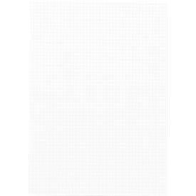 LANDRÉ Kanzleipapier Office, 250 Doppelbögen, DIN A3/A4 gefalzt, 80 g/m², kariert, ohne Rand, rot