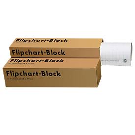 Flipchart-Block, 5 Stück, aus 100% Recycling-Papier