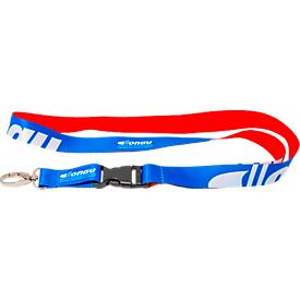 Lanyard, mit Sicherheitsverschluss und Karabinerhaken, 2 cm