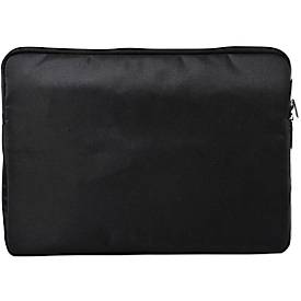 Laptop Hülle Exacompta Exactive®, für 1 Laptop oder Tablet bis 13,3″,1 Reissverschlusstasche, wasserfester Polyesterstoff, schwarz