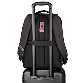 Laptop Rucksack Wenger MX Professional, 21 l, für Laptops bis 16' & Tablets bis 10', Laptop- & Tabletfach, L 210 x B 330 x H 450 mm, Polyester, grau