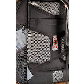 Laptop Rucksack Wenger Pegasus Comfortable, 23 l, für Laptops bis 17,3', Laptopfach, L 230 x B 340 x H 470 mm, Polyester, Nylon, grau/schwarz