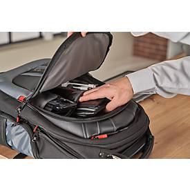 Laptop Rucksack Wenger Pegasus Comfortable, 23 l, für Laptops bis 17,3', Laptopfach, L 230 x B 340 x H 470 mm, Polyester, Nylon, grau/schwarz