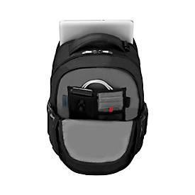 Laptop Rucksack Wenger Sidebar, 26 l, für Laptops bis 16' & Tablets bis 10', Laptop- & Tabletfach, Organizer, L 260 B 370 x H 450 mm, Polyester, grau