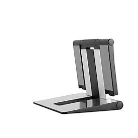 Laptop Ständer Neomounts by NewStar NSLS200, für Laptops 10-17″ & bis 5 kg, 6-stufig manuell höhenverstellbar, zusammenklappbar, silber-schwarz