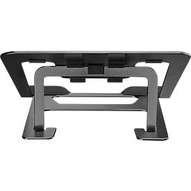 Laptop Ständer NewStar NSLS085BLACK, für Laptops 10-17″ & bis 5 kg, 6-stufig manuell höhenverstellbar, zusammenklappbar, schwarz