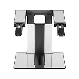 Laptop Ständer NewStar NSLS200, für Laptops 10-17″ & bis 5 kg, 6-stufig manuell höhenverstellbar, zusammenklappbar, silber-schwarz