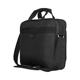 Laptop Tasche Wenger Sensor, 9 l, Laptops bis 15' & Tablets bis 10', Laptop- & Tabletfach, Organizer, L 150 x B 400 x H 330 mm, Polyester, schwarz