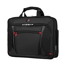Laptop Tasche Wenger Sensor, 9 l, Laptops bis 15' & Tablets bis 10', Laptop- & Tabletfach, Organizer, L 150 x B 400 x H 330 mm, Polyester, schwarz