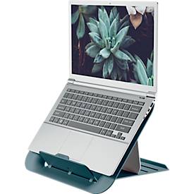 Laptopständer Leitz Ergo Cosy, für Laptops von 13' bis 17', höhenverstellbar, faltbar, B 312 x T 247 x H 50 mm, grau