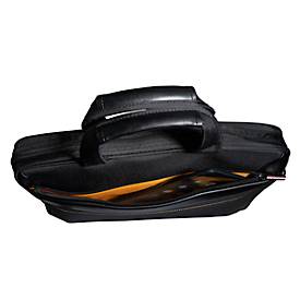 Laptoptasche Exacompta Exactive®, geeignet für 1 Laptop bis 15,6'', Reissverschlussfach, Rückenschlaufe, 305 x 420 x 50 mm, Polyesterstoff, schwarz