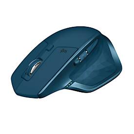 Laser-Maus Logitech MX Master, kabellos, 5 Tasten, 1600 dpi, mit USB-Empfänger, schwarz