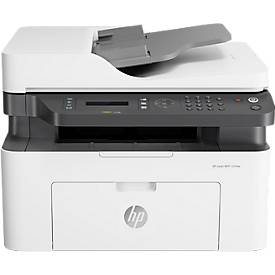 Laser-Multifunktionsgerät HP Laser MFP 137fwg, 4-in-1, Schwarzweiß, USB/LAN/WLAN, 20 S./min., bis A4, inkl. Toner
