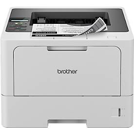 Laserdrucker Brother HL-L5210DW, S/W, LCD-Anzeige, Duplex-Druck, USB/LAN/WLAN, bis DIN A4, inkl. Toner