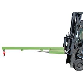 Lastarm für Gabelstapler, 2400-2,5, grün RAL 6011