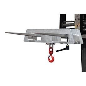 Lasthaken LH 2, für Gabelstapler, 2500 kg Tragkraft