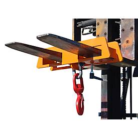 Lasthaken LH 2, für Gabelstapler, 7500 kg Tragkraft