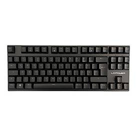 LC Power LC-KEY-MECH-2-RGB-C-W - Tastatur - TKL - Hintergrundbeleuchtung - kabellos - USB, Bluetooth, 2.4 GHz