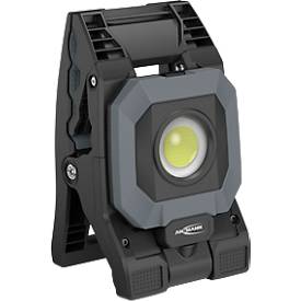 LED-Arbeitsleuchte Ansmann Croco, 1700 lm, dreh- und schwenkbares Leuchtgelenk, 5200 mAh, wiederaufladbar, IP65, Kunststoff, schwarz