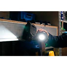 LED-Arbeitsleuchte Ansmann Croco, 1700 lm, dreh- und schwenkbares Leuchtgelenk, 5200 mAh, wiederaufladbar, IP65, Kunststoff, schwarz