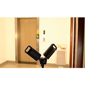 LED-Arbeitsleuchte Ansmann Tripod Twin Head WL5000R, 3 Helligkeitsstufen, 5000 Lumen, IPX4, IK07, B 892 × T 120 × H 120 mm