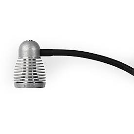 LED-Arbeitsleuchte Bauer & Böcker Flexi 90°, 4,5 W, 450 lm, 5500 K, dimmbar, neigbar, Magnetfuß, IP65, L 600 mm, Aluminium, grau-schwarz