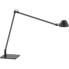 LED-Arbeitsplatzleuchte LUCIO, 4000 K, dreh-, neig- und höhenverstellbar, 4 W, umbragrau RAL 7022