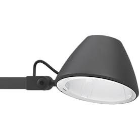 LED-Arbeitsplatzleuchte LUCIO, 4000 K, dreh-, neig- und höhenverstellbar, 4 W, umbragrau RAL 7022