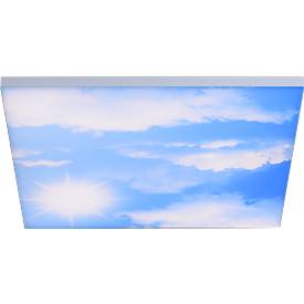 LED-Deckenleuchte CLOUD, dimmbar, 24/35 W, 2800/4100 lm, 1800-9000 K, Fernbedienung, 450 x 450/595 x 595 mm