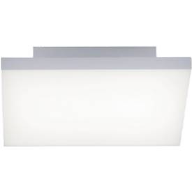 LED-Deckenleuchte FRAMELESS, weiß, Lichtfarbe einstellb., Fernsteuerung, 25-45W, Quadrat, B300xT300