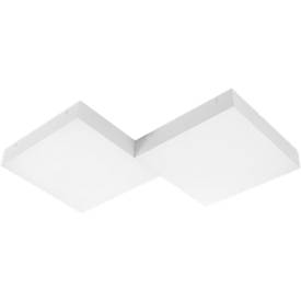 LED-Deckenleuchte FRAMELESS, weiß, Lichtfarbe einstellb., Fernsteuerung, 25-45W, Rechteck, B 1000 x T 250
