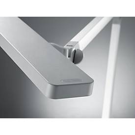 LED-Gestängeleuchte Waldmann ALD, Leistung 16 W, 1250 lm, Lichtfarbe 5000 K, staubgrau