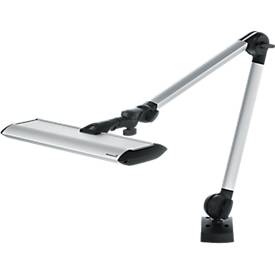 LED-Gestängeleuchte Waldmann TANEO, Leistung 24 W, 1300 lm, Lichtfarbe 5000 K, aluminiumfarben