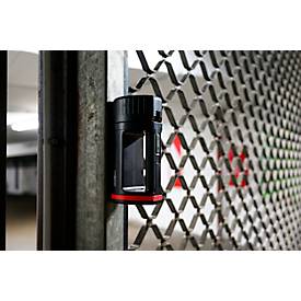 LED-Handscheinwerfer Ansmann HS20R Pro, dimmbar, 1700 lm, 500 m Reichweite, bis zu 7 h, Lithium-Ionen-Akku, B 215,5 × T 81,5 × H 105 mm