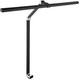 LED Klemmleuchte Alco, Leistung 11,5 W, 700-750 lm, 3000-6000 K, stufenlos dimmbar, neigbar, Lichtsensor, Aluminium & Kunststoff, schwarz