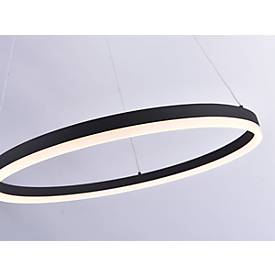 LED-Pendelleuchte TITUS, höhenverstellbar, stufenlos dimmbar, LED austauschbar, Ø 600 mm