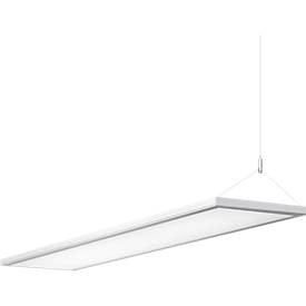 LED-Pendelleuchte Waldmann IDOO.pendant, direkt/indirekt leuchtend, stufenlos dimmbar, 7000 lm, 4000 K, weiß o. silber