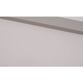 LED-Stehleuchte Butler, 80 W, 8800 lm, 4000 K, bildschirmarbeitsplatzfähig, direkt/indirekt leuchtend, stufenlos dimmbar, Bewegungssensor, silber