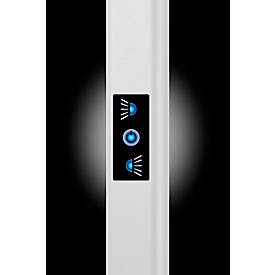 LED Stehleuchte Hansa Larimar, verstell- & drehbar, Energieeffizienzklasse E, 81 Lumen, 4000 K, H 1997 mm, weiß