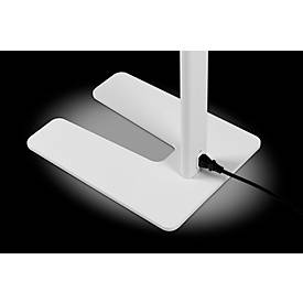 LED Stehleuchte Hansa Larimar, verstell- & drehbar, Energieeffizienzklasse E, 81 Lumen, 4000 K, H 1997 mm, weiß