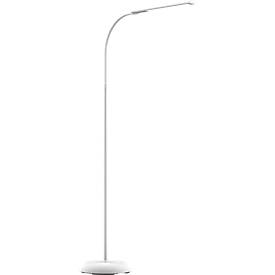 LED-Stehleuchte MAULpirro, Leistung 7 W, 4-Stufen-Dimmer, 390 lm, schwenkbar, weiß