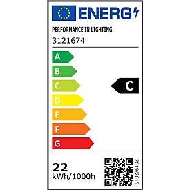 LED Stehleuchte PiL, dimmbar, mit Bewegungsmelder innen, direktes/indirektes Licht, 94 W, 11430 lm, 4000 K, grau