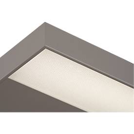 LED-Stehleuchte, stufenlos dimmbar, direkt & indirekt leuchtend, H 1950 mm, 2 x 40 W, schwarz